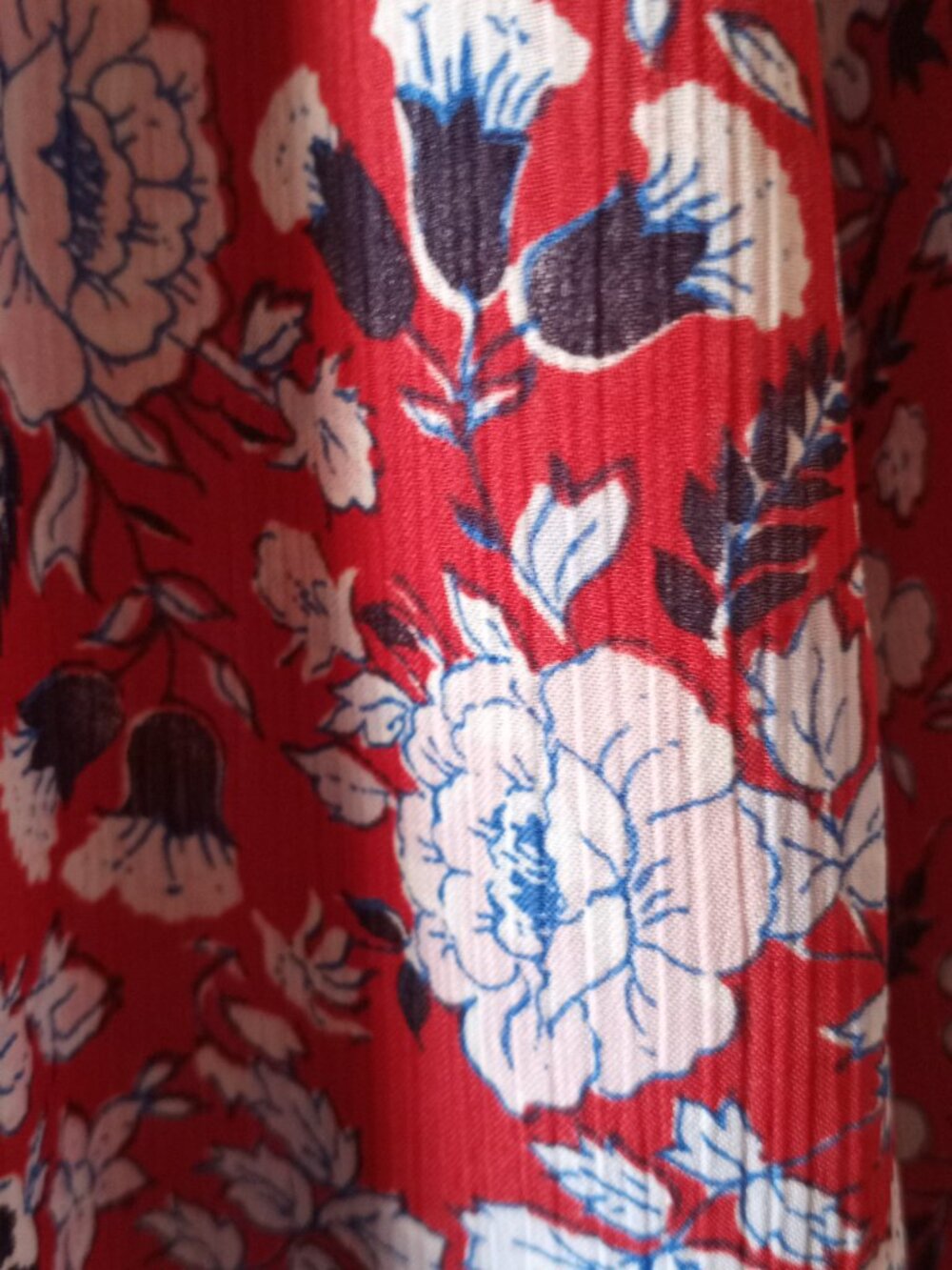'CHAPS' 3/4 Sleeve XL Peasant Style Top EUC - Picture 6 of 9